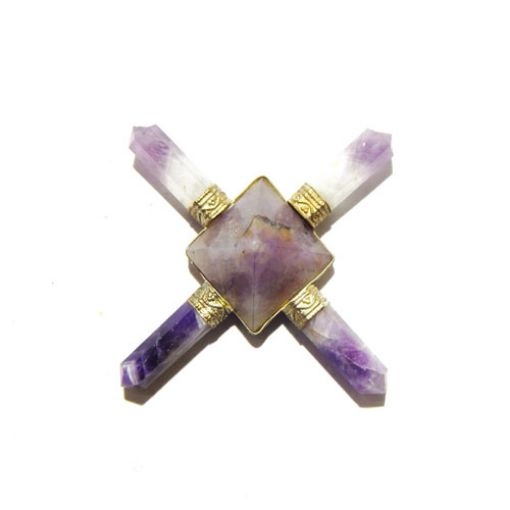 Amethyst Pyramid Energy Generator