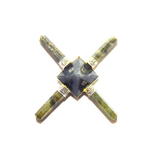 Labradorite Pyramid Energy Generator