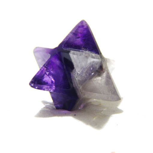 Merkaba Star Amethyst Crystal